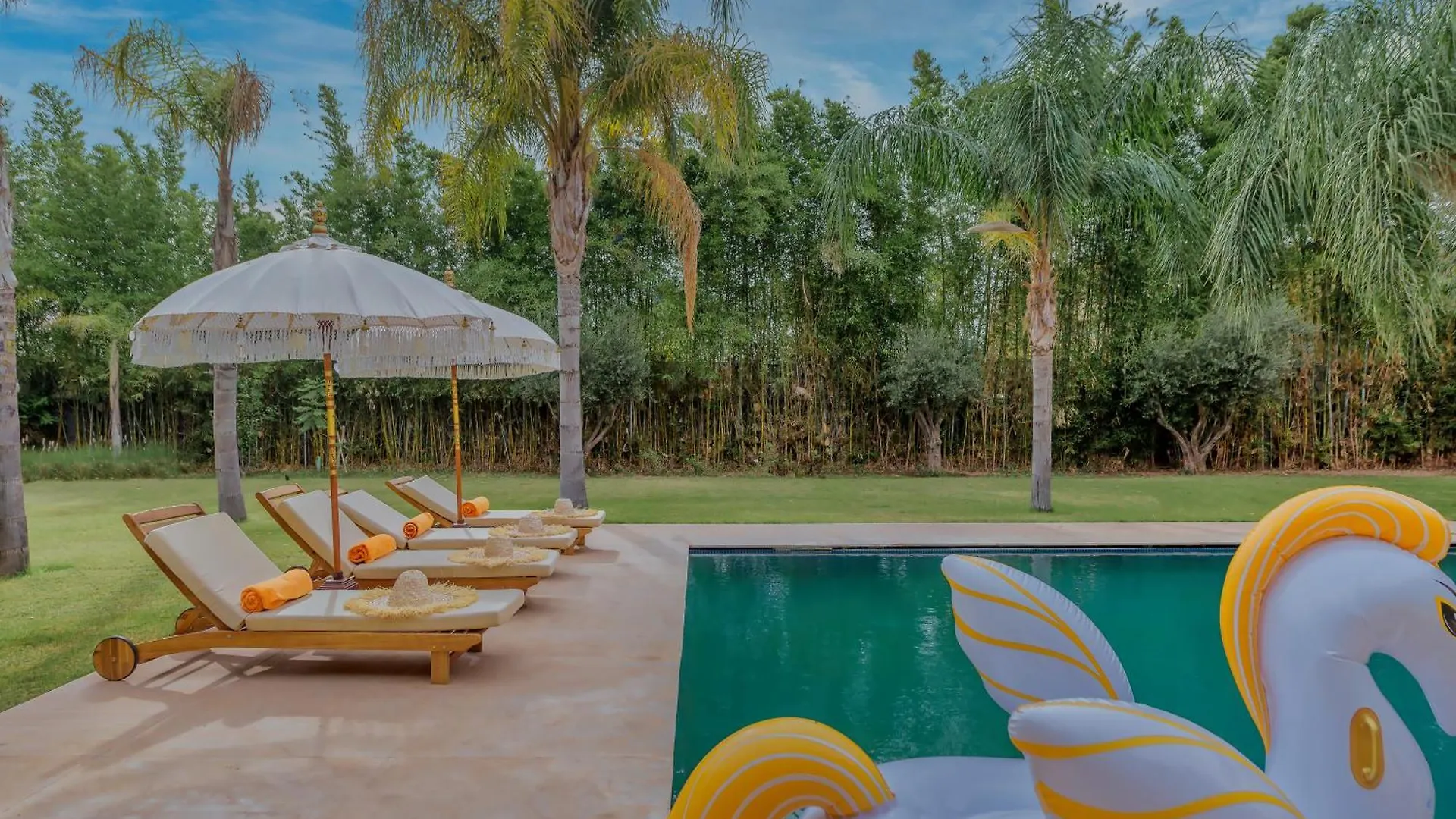 Oasis Villa Prime Location Full Staff Cinema Marraquexe Marrocos