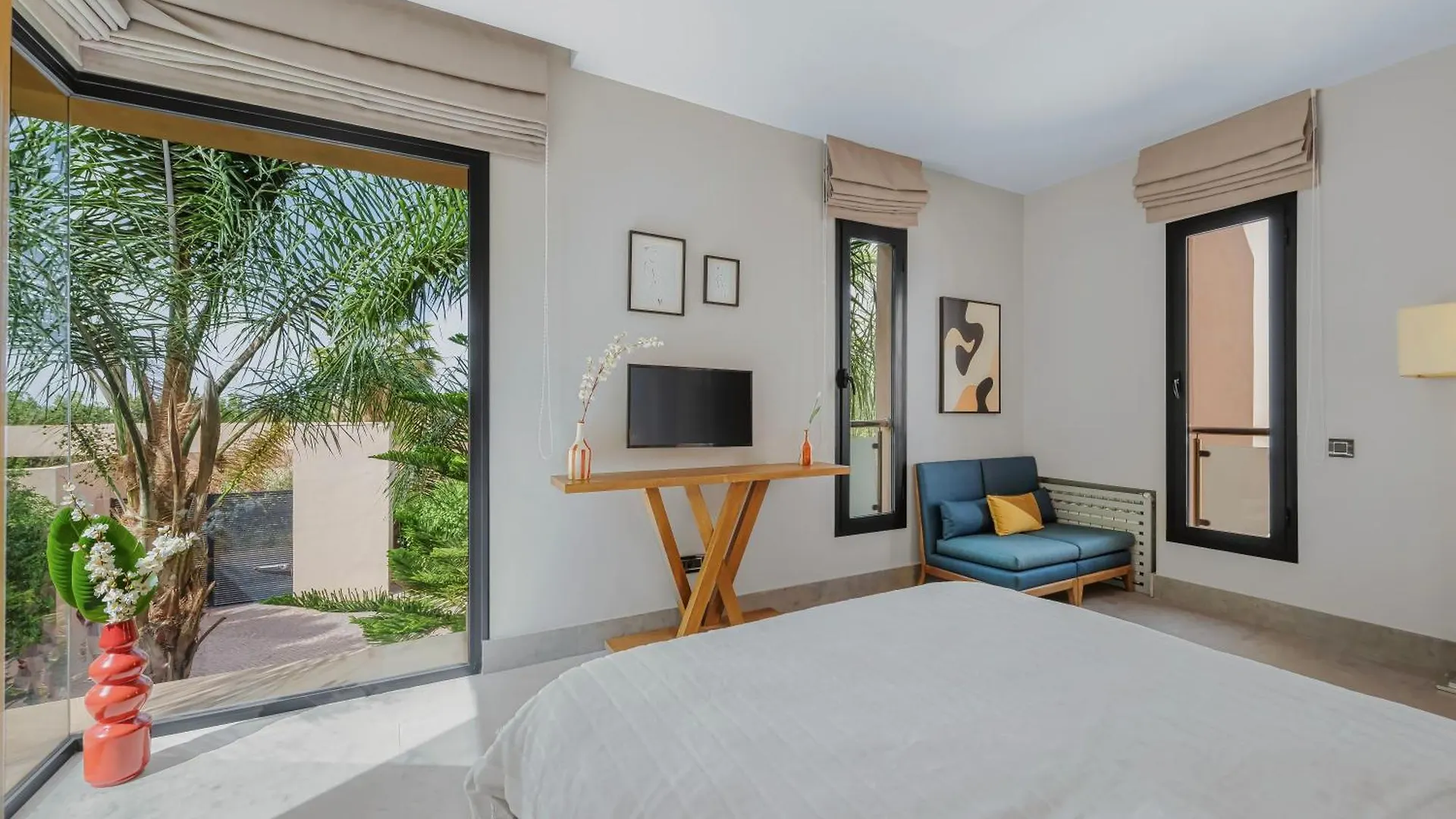 Oasis Villa Prime Location Full Staff Cinema Marraquexe
