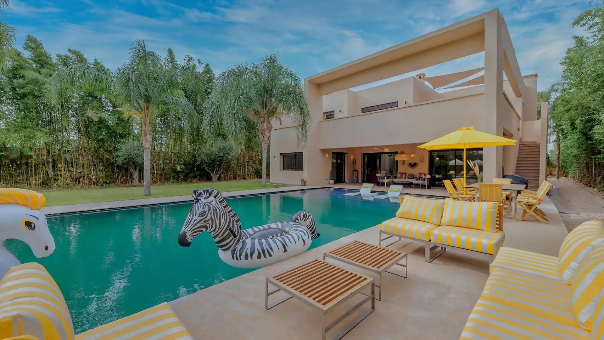 Oasis Villa Prime Location Full Staff Cinema Marakeş Fas